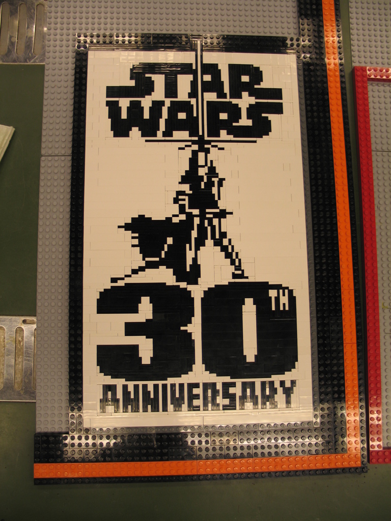 LEGO Artists Star Wars 30th Anniversary Mosaic