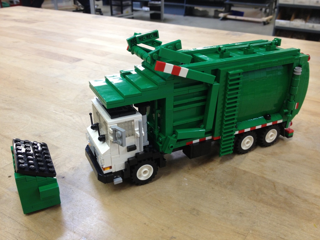 LEGO Artists Garbage Truck