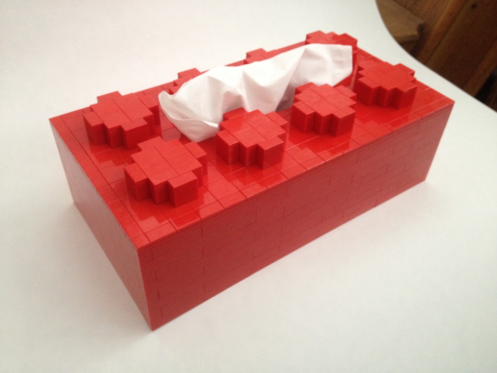 LEGO Artists Tissue Box Cover 2X4 LEGO Brick