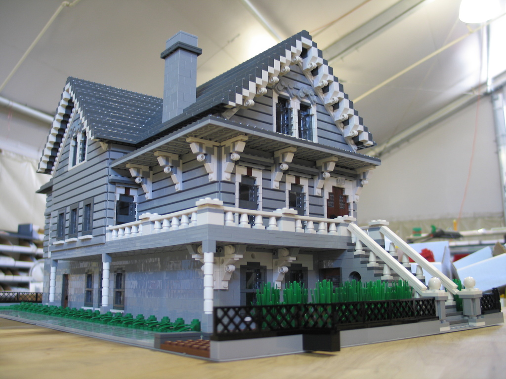 LEGO Artists Chicago Wacker House 3
